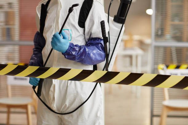 Professional Biohazard technician working in Dayton, TX